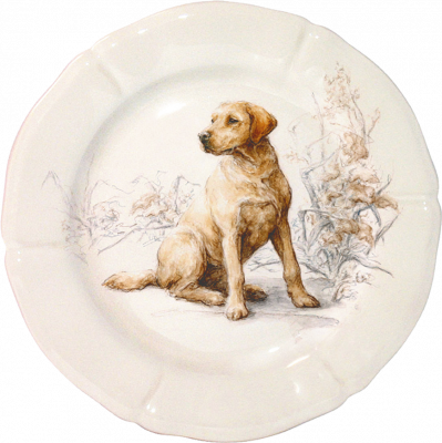 Тарелки десертные Собаки 6шт