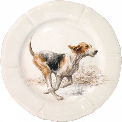 Тарелки десертные Собаки 6шт