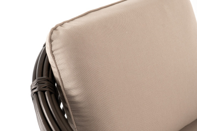 "Ницца" кресло из искусственного ротанга, цвет бронзовый