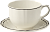 Чашка чайная с блюдцем для завтрака Jumbo